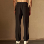 Men Smart Fit Pleated Trousers